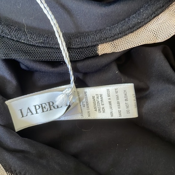 La Perla black nude mesh B cup bodysuit - Picture 4 of 6